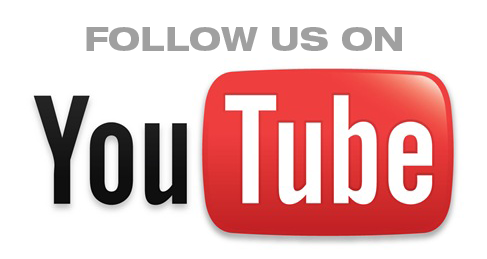 Follow us on YouTube
